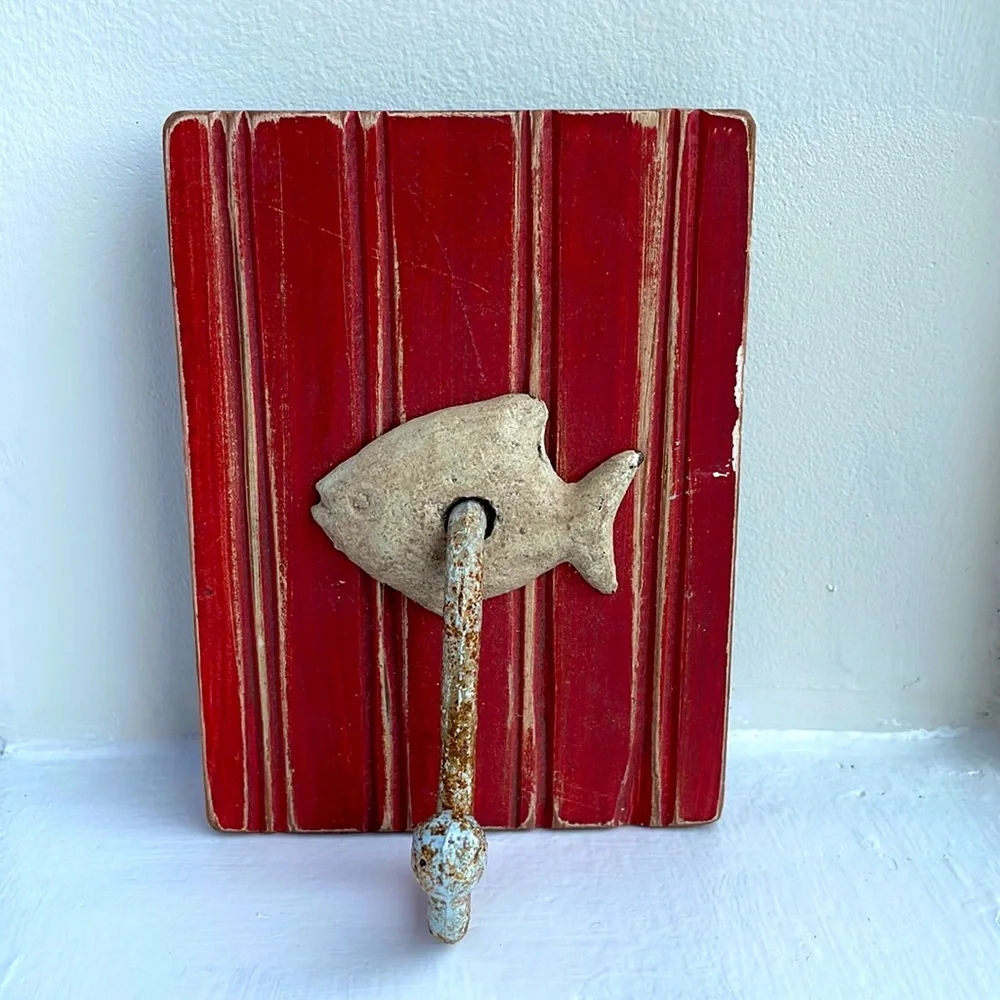 Fish Wall Hooks, Set of 2